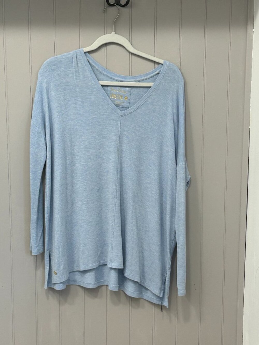 Lilly Pulitzer light blue long sleeve cozy shirt
